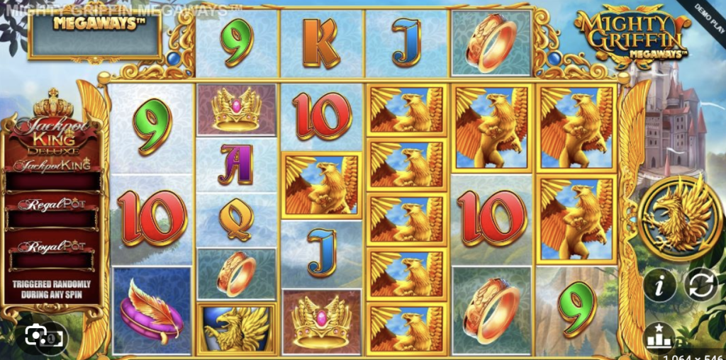 Image of megaway slots in gameplay
